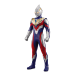 Figura Ultraman Trigger Soft Vinyl Heroes  - Ultraman Trigger Multitype