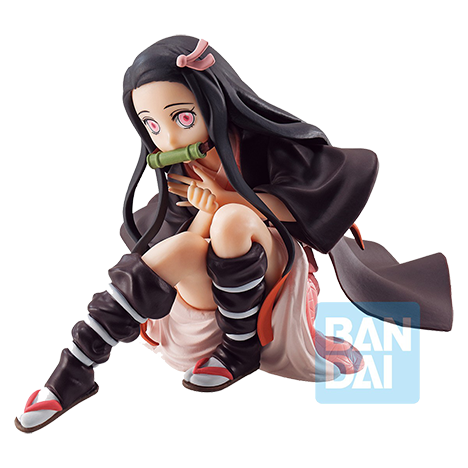 figura ichibansho - nezuko kamado Figura Demon Slayer: Kimetsu no Yaiba - Ichibansho Tengen Uzui Is Here! Reprint Version - Nezuko Kamado - Imagen 1